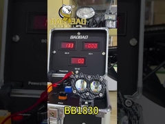 Carbon Fiber Casing Màu trắng màu vàng Flash Aluminium LED Đèn Đèn Đèn Xe máy