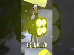 Phong cách hình vuông 4D Đèn sáng trắng Đèn đèn pha LED Motorclcle