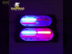 Fancy Light 12V Đỏ xanh Flash Xe có sẵn LED Module Light Bar