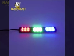 Có sẵn Fancy Light Bar 18 đèn LED Module Đỏ xanh nhấp nháy trang trí xe đạp