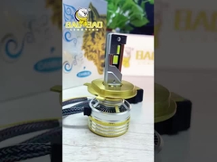 H4 H7 H11 9005 9006 kim loại Đèn đèn flash màu trắng Đèn đèn pha LED Chiếc xe phụ tùng