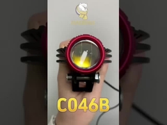 80V nhôm màu trắng vàng đèn flash Mini LED ống kính đèn pha đèn sương mù có sẵn