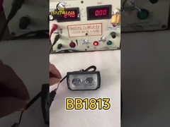 Kim loại nhựa 2 LED Màu trắng vàng màu kép RGB Projector Fog Light