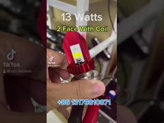 H4 kim loại trắng vàng màu kép 2 mặt với cuộn xe máy đèn LED bóng đèn