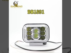 8 hạt 80V kim loại RGB màu trắng vàng Đèn xe máy ổn định đèn LED phụ tùng