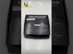 Ánh sáng xe ô tô sợi cacbon Đèn đuôi trang trí Chiếc ba lô Đèn dẫn Chiếc xe