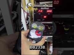 Đèn sương mù hình Ếch Mắt Quỷ Trắng Vàng Đèn Xe Máy Nhôm 12-80V