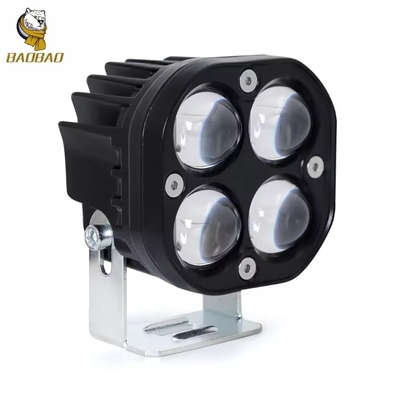 Phong cách hình vuông 4D Đèn sáng trắng Đèn đèn pha LED Motorclcle