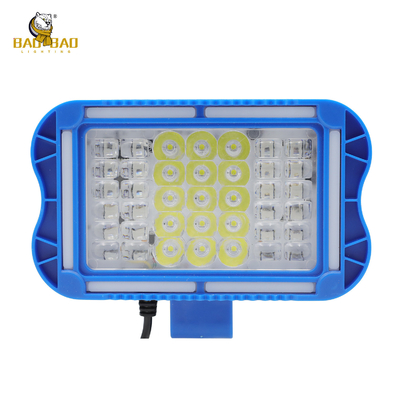 42 Đèn đèn LED Đỏ Xanh Trắng Vàng Màu Vàng Nhấp Nháy Aluminium Áo Case Đèn đèn pha xe máy