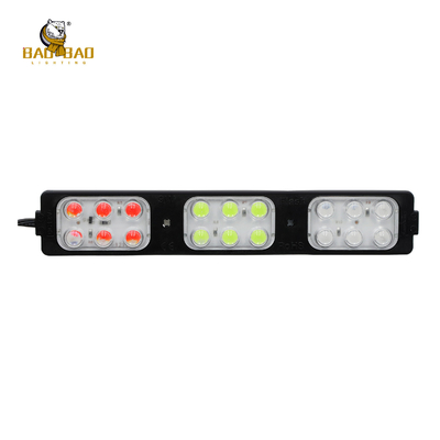 Fancy Light Bar 18 đèn LED Đèn Đỏ Xanh Nhấp Nháy Trang trí xe đạp