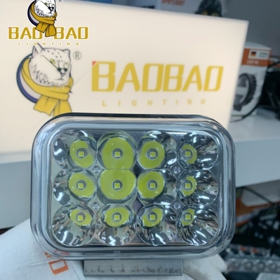 12 led kim loại đỏ xanh nhấp nháy cảnh sát ánh sáng đèn pha bóng đèn cho xe máy