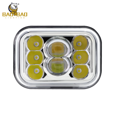 8 hạt 80V kim loại RGB màu trắng vàng Đèn xe máy ổn định đèn LED phụ tùng