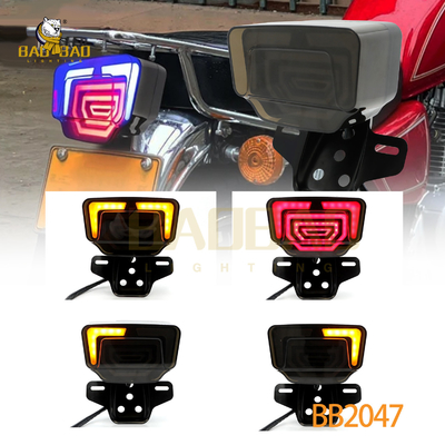 Nhựa đèn LED đạp xe đạp nhấp nháy màu đỏ có sẵn phụ tùng phụ tùng Tailight