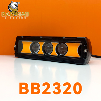 80V Multi White Yellow Dual Color Metal Motorcycle Mini Đèn sương mù lái