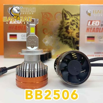 BAOBAO BB2506 4 đồng 6000K 200W 180W 160W đèn pha LED bóng đèn cho xe hơi